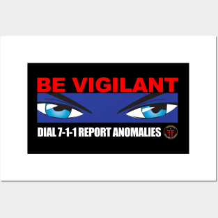 Fringe Division Be Vigilant Posters and Art